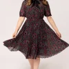 Perry Mid Dress>Hell Bunny New