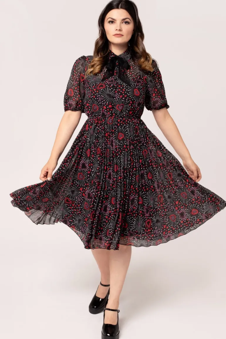 Perry Mid Dress>Hell Bunny New