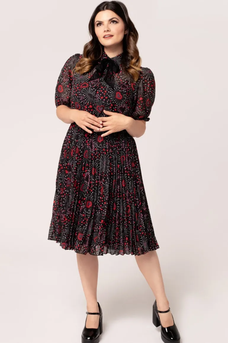 Perry Mid Dress>Hell Bunny New