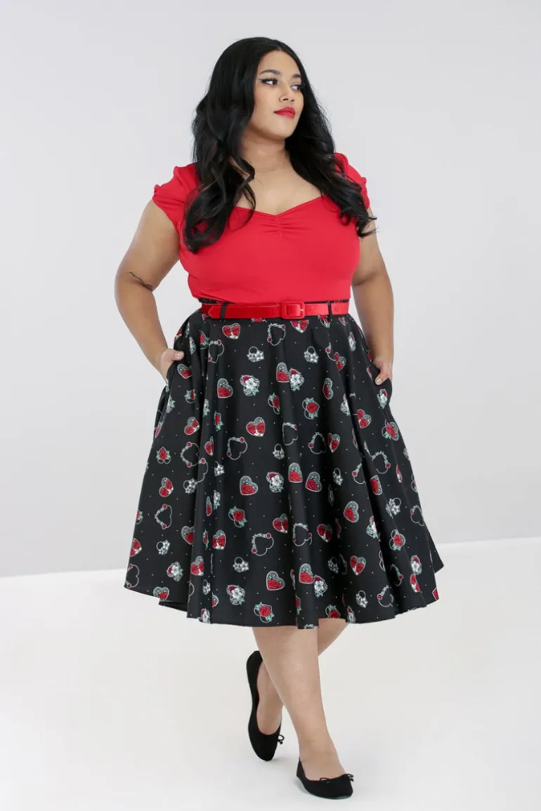 Petals 50's Skirt>Hell Bunny Discount