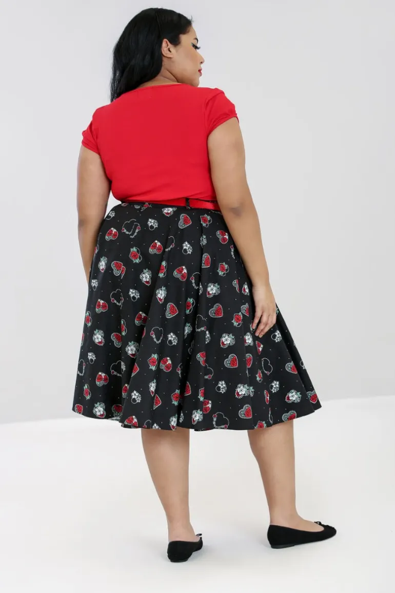 Petals 50's Skirt>Hell Bunny Discount