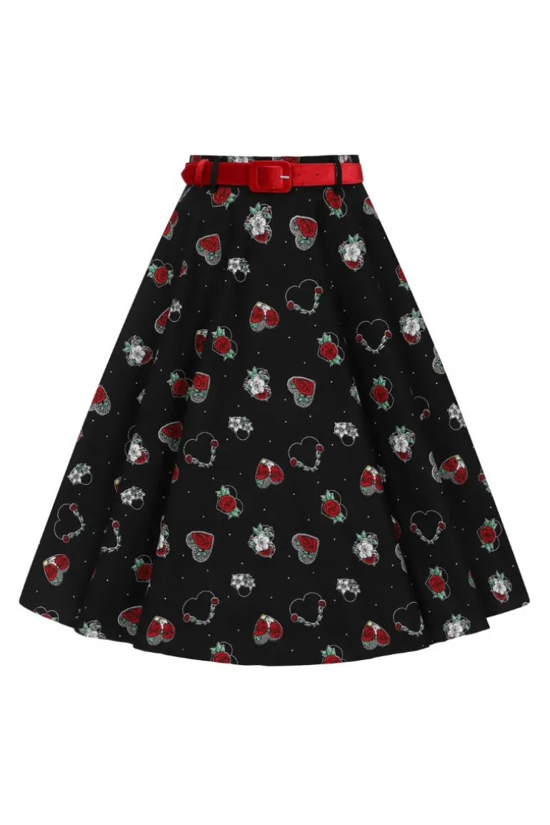 petals_s_skirt_3.webp Petals 50's Skirt>Hell Bunny Discount