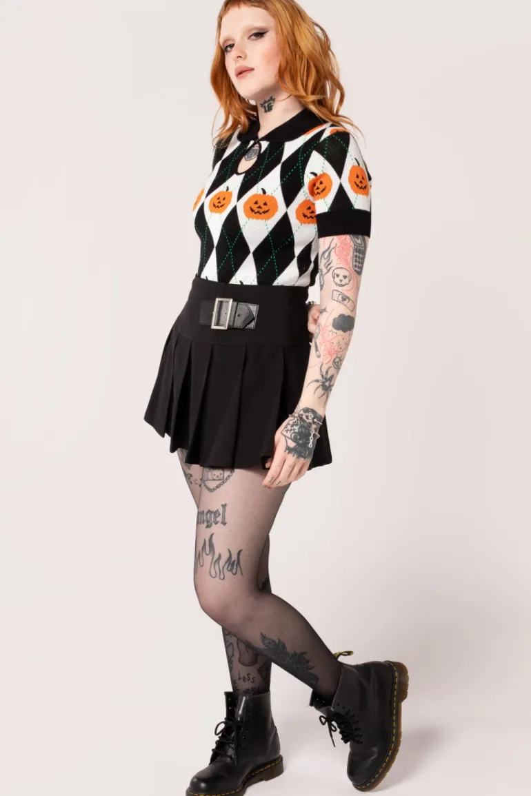 Pumpkin Head Top>Hell Bunny Cheap