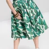 Rainforest 50's Skirt>Hell Bunny Fashion