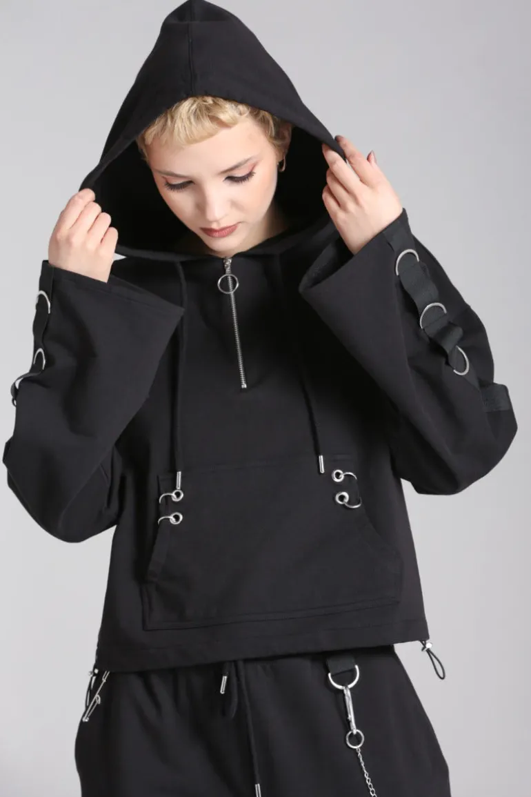 Ramona Hoodie>Hell Bunny Hot