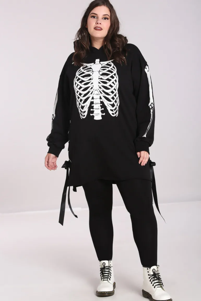 skeleton_hoodie_dress_3.webp Skeleton Hoodie Dress>Hell Bunny Clearance