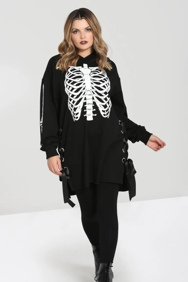 skeleton_hoodie_dress_8.webp Skeleton Hoodie Dress>Hell Bunny Clearance