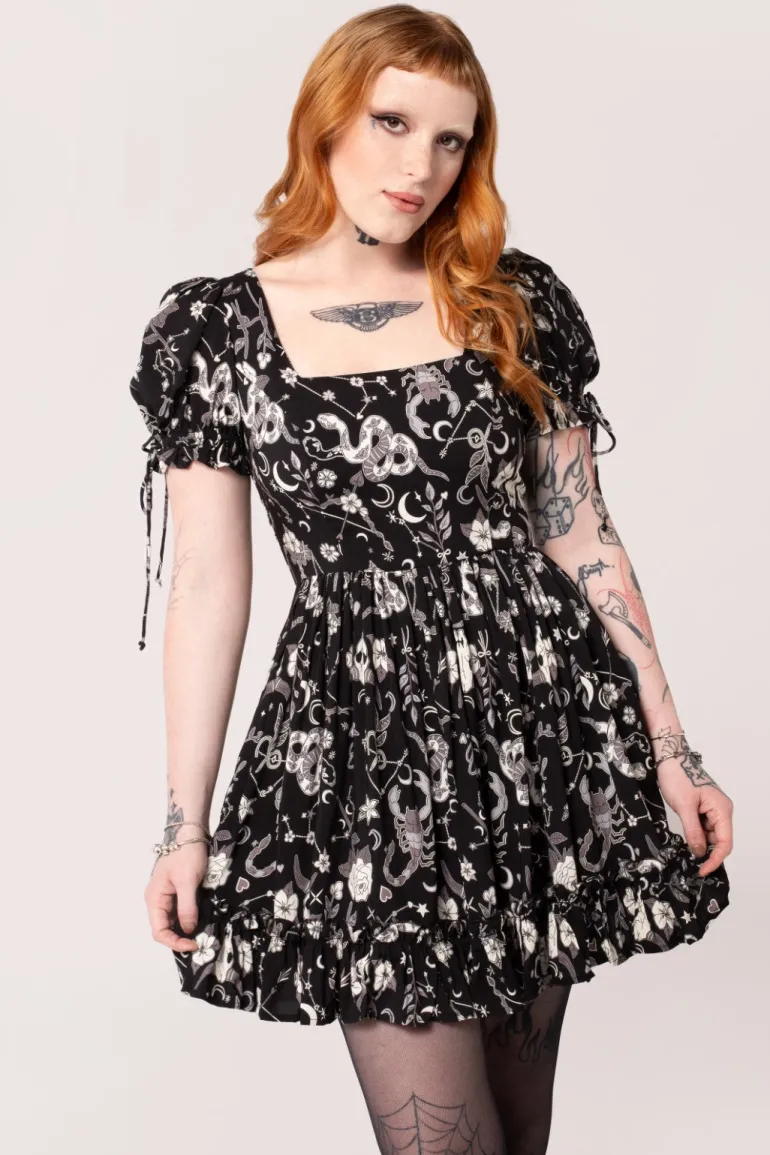 Star Sign Mini Dress>Hell Bunny Online