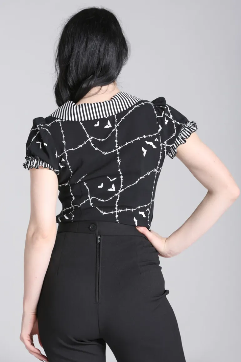 Stitches Blouse>Hell Bunny Online