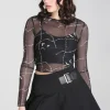 Stitches Mesh Top>Hell Bunny Sale