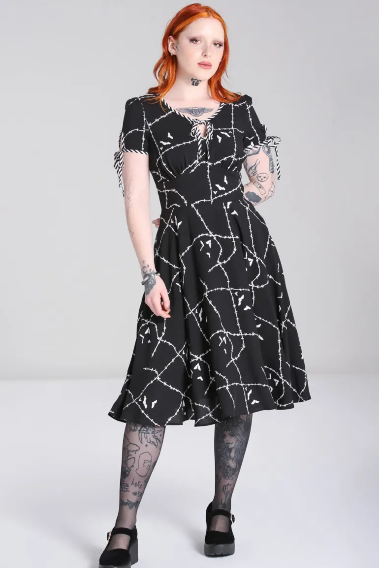 Stitches Midi Dress>Hell Bunny Cheap