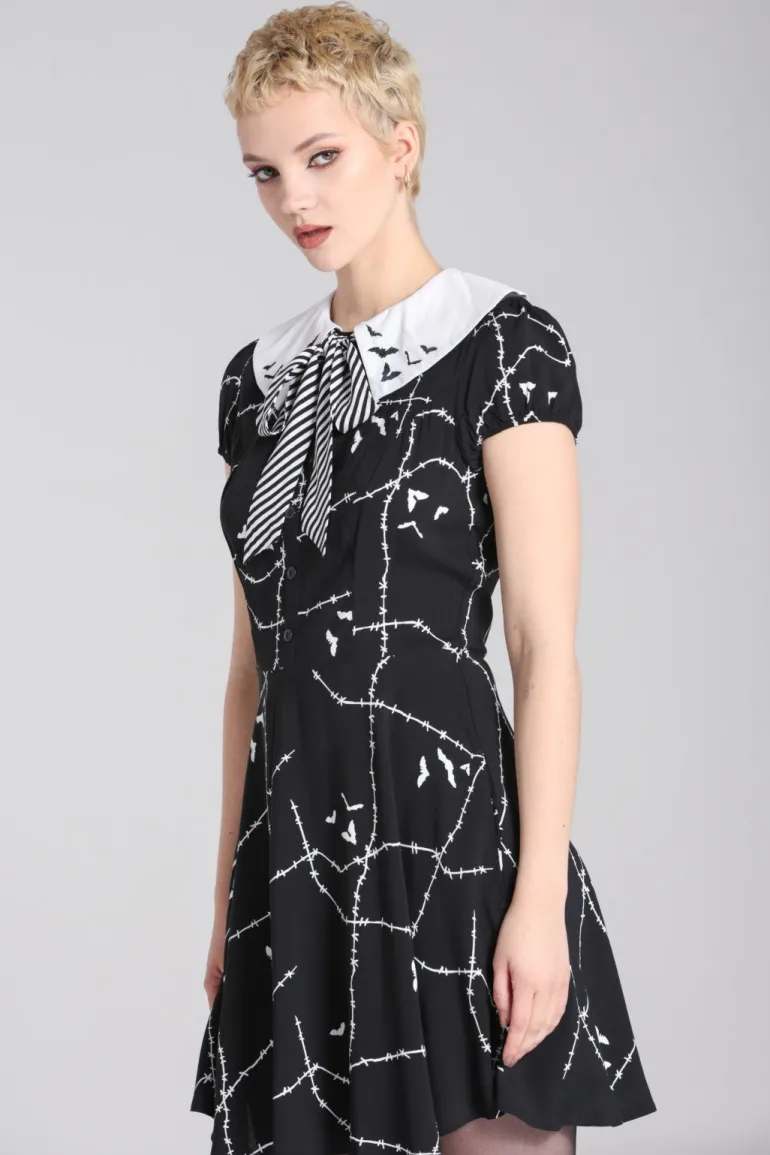 Stitches Mini Dress>Hell Bunny Shop