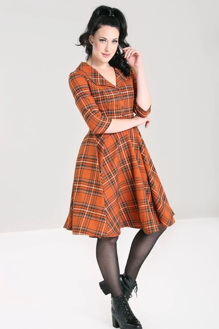 Tawny Mid Dress>Hell Bunny Outlet
