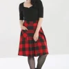 Teen Spirit Mid Skirt>Hell Bunny Clearance
