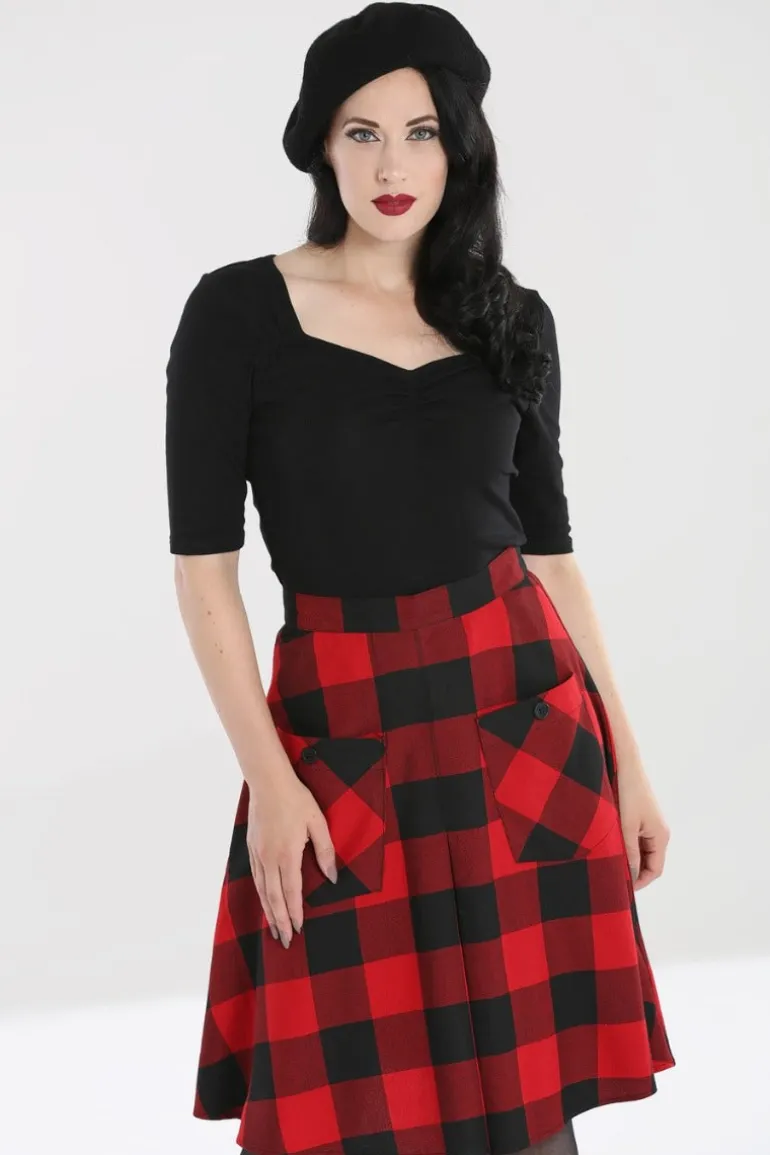 Teen Spirit Mid Skirt>Hell Bunny Clearance