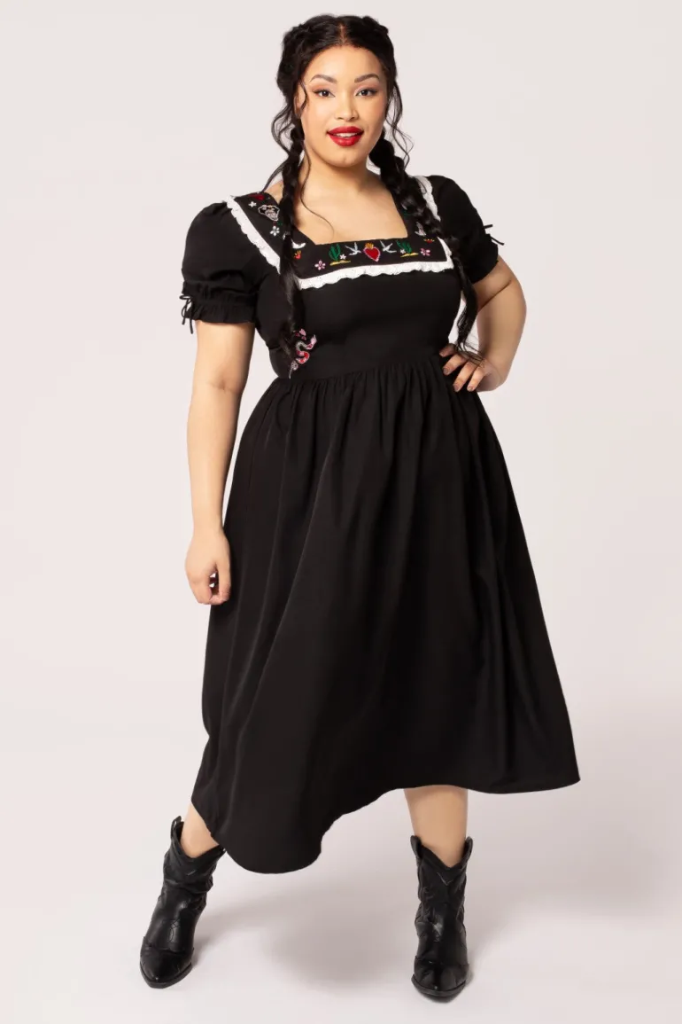 Tessie Maxi Dress>Hell Bunny Cheap