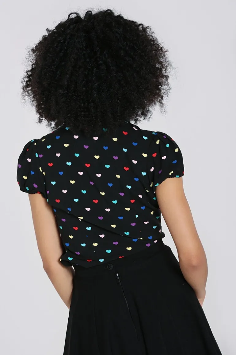 True Love Blouse>Hell Bunny Hot