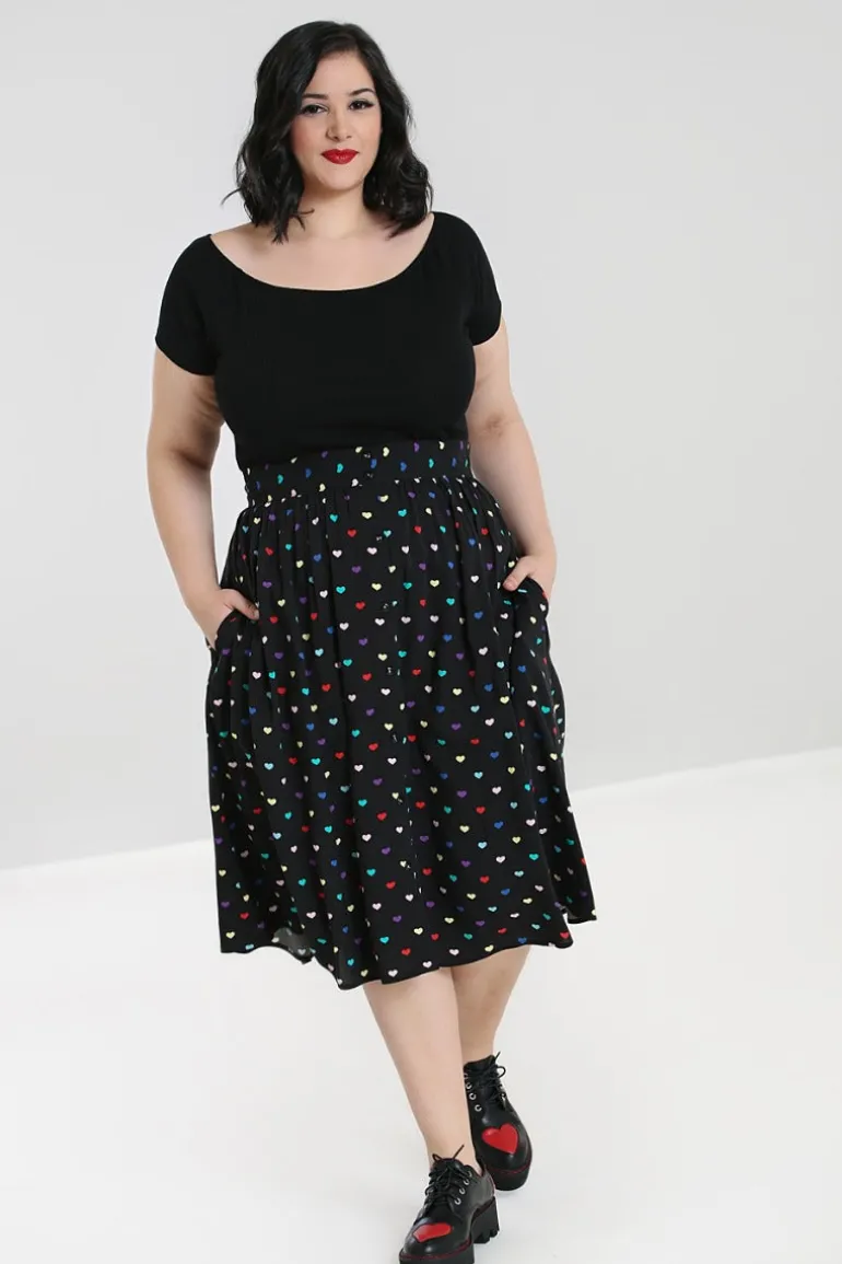 True Love Skirt>Hell Bunny New