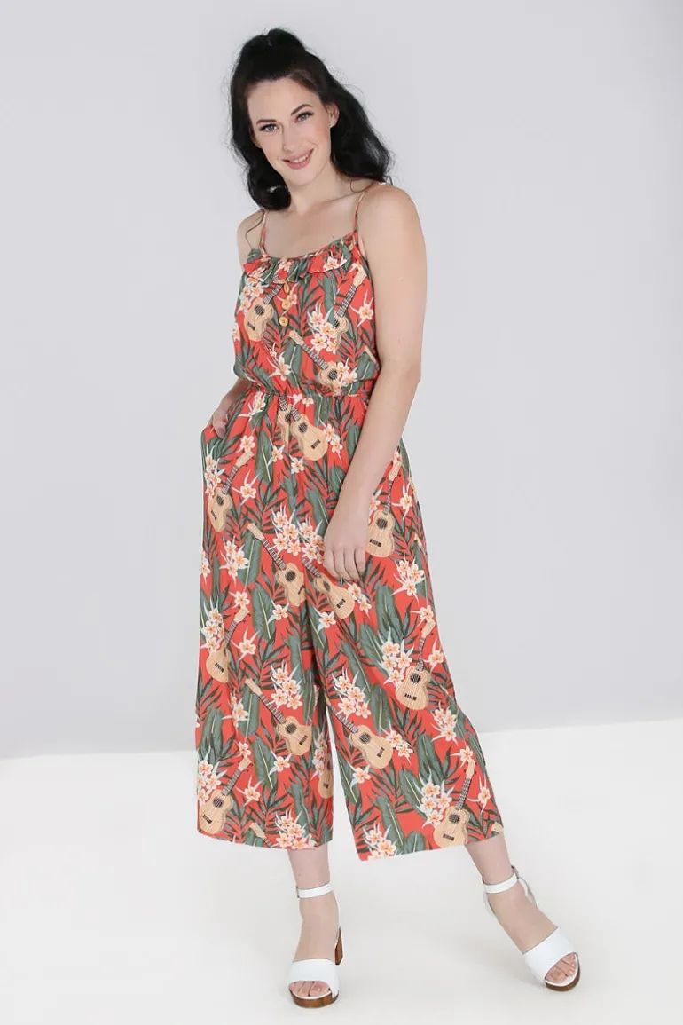 Ukulele Jumpsuit>Hell Bunny Best Sale