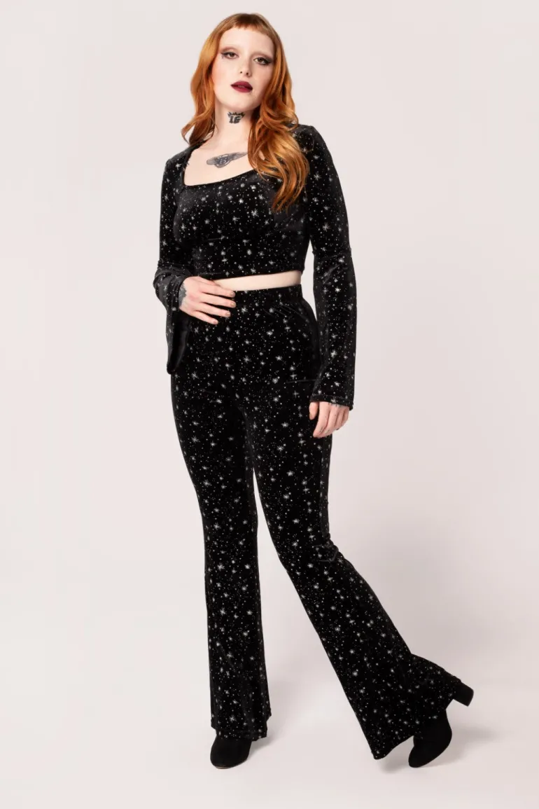 Vela Trousers>Hell Bunny Fashion
