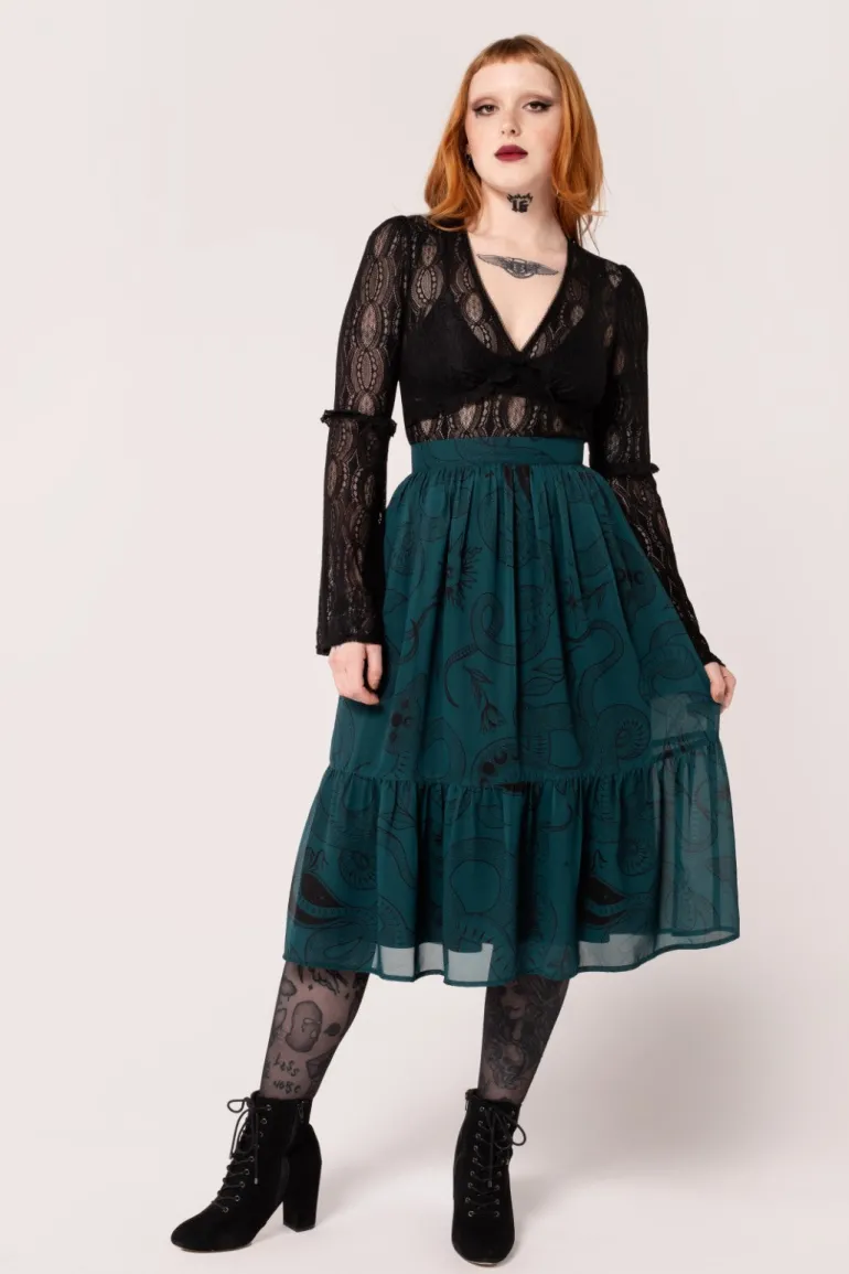 Venom Skirt>Hell Bunny Sale