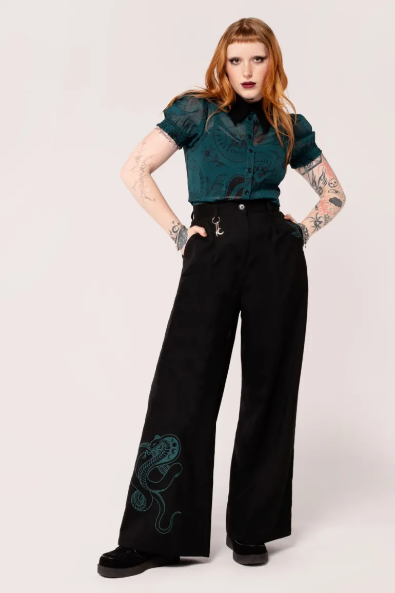 Venom Trousers>Hell Bunny Best Sale