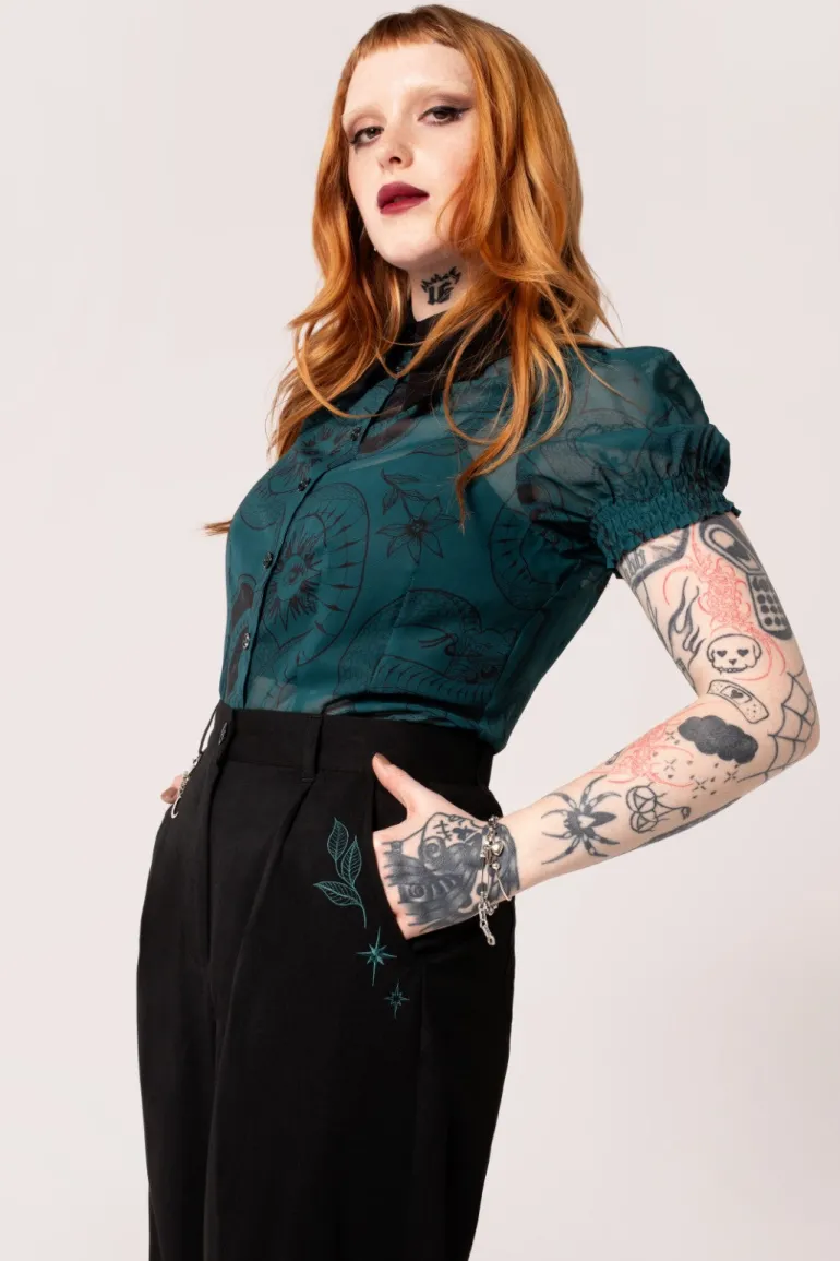 Venom Trousers>Hell Bunny Best Sale