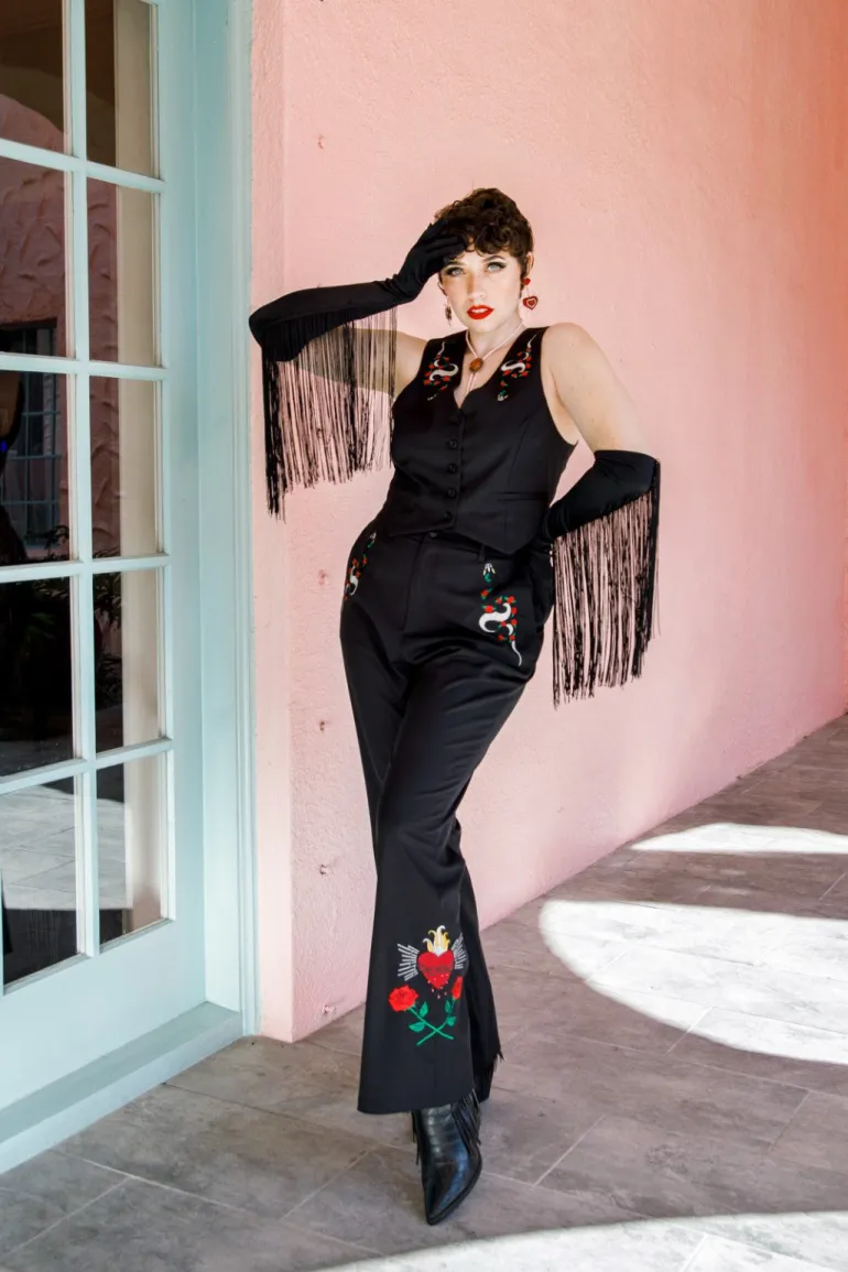 Viva Maria Waistcoat>Hell Bunny Discount