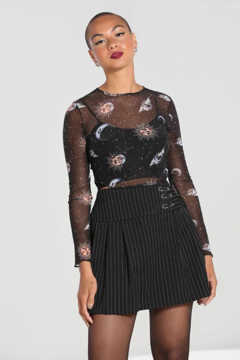 Wolfie Mini Skirt>Hell Bunny Sale