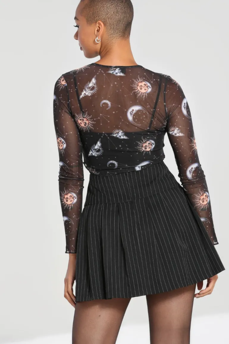 Wolfie Mini Skirt>Hell Bunny Sale