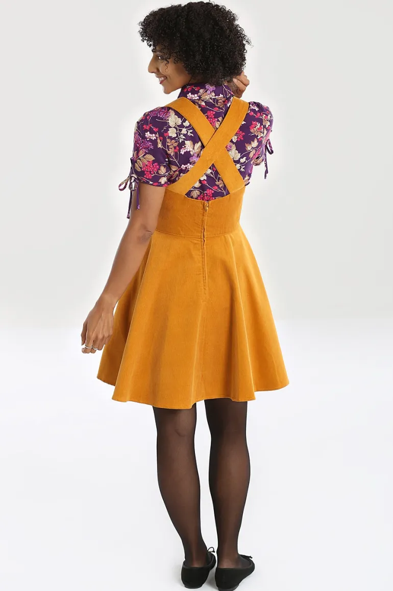 Wonder Years Pinafore Dress>Hell Bunny Shop