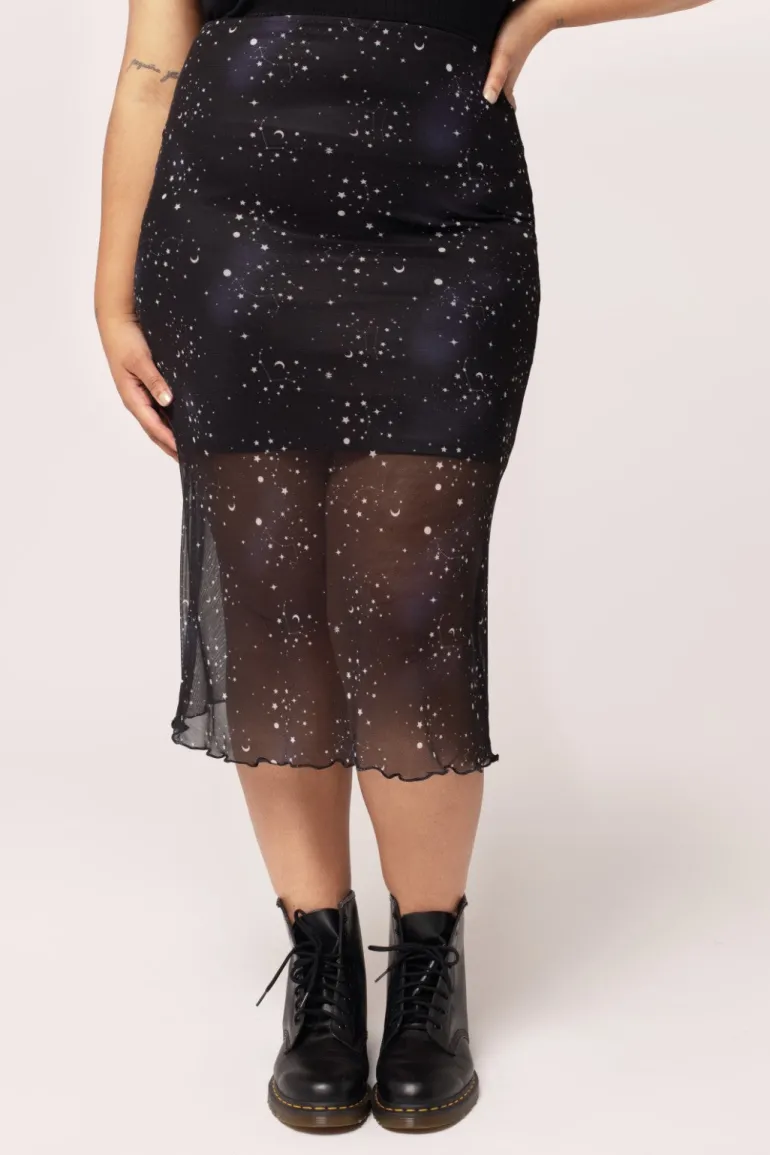 zodiac_mesh_skirt_4.webp Zodiac Mesh Skirt>Hell Bunny Cheap